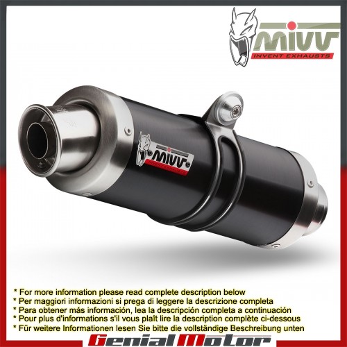 Mivv exhaust mufflers black - mivv,