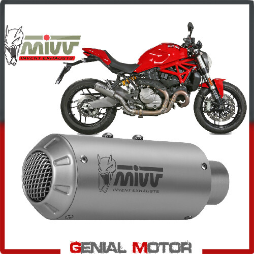 Mivv exhaust muffler - exhaust, inox