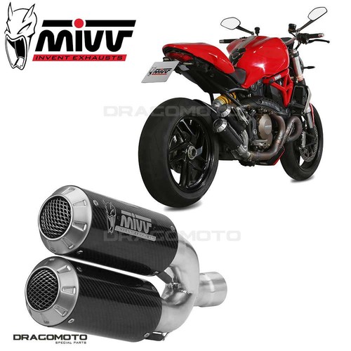 Doulbe exhaust ducati - ducati, monster