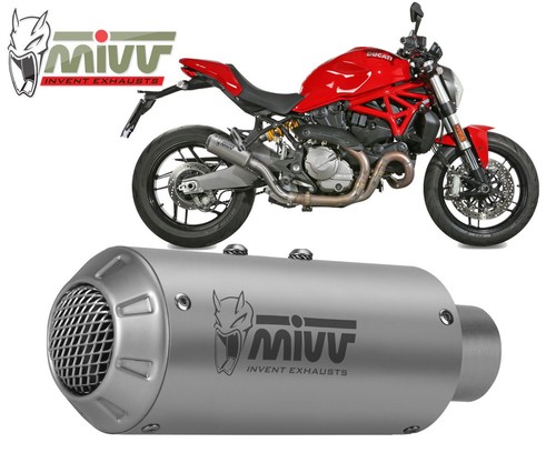 Mivv exhaust muffler - mk3, inox