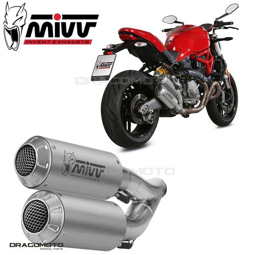 Doulbe exhaust ducati monster - doulbe,